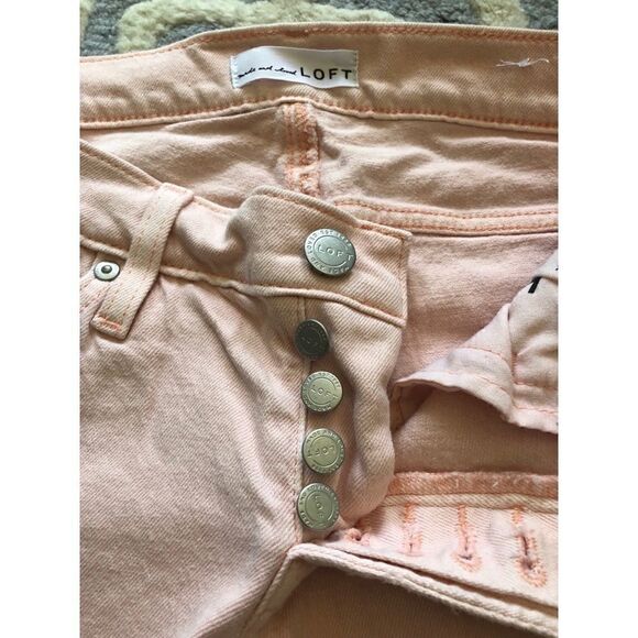 Loft Distressed Boyfriend Jeans - Picture 4 of 4